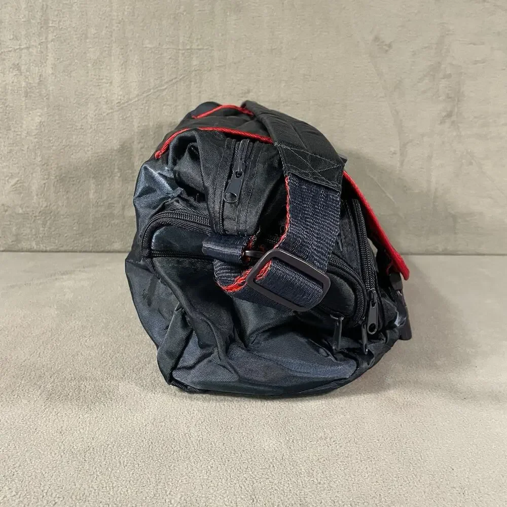 Tommy Hilfiger Nylon Messenger Shoulder Bag Blue Red Utility Travel Camera